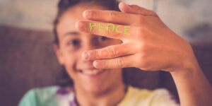 Here is a game, based on Ephesians 2:14, to help students realize that Christ has already brought the peace that they seek. All they have to do is accept it.