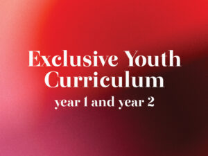 one year youth ministry curriculum