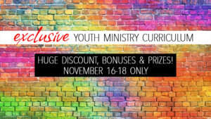 one year of youth ministry lessons