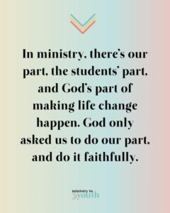 youth ministry quote
