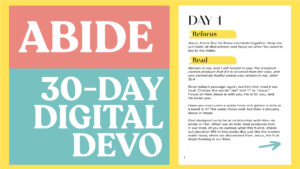 bible based easy to youth devotional