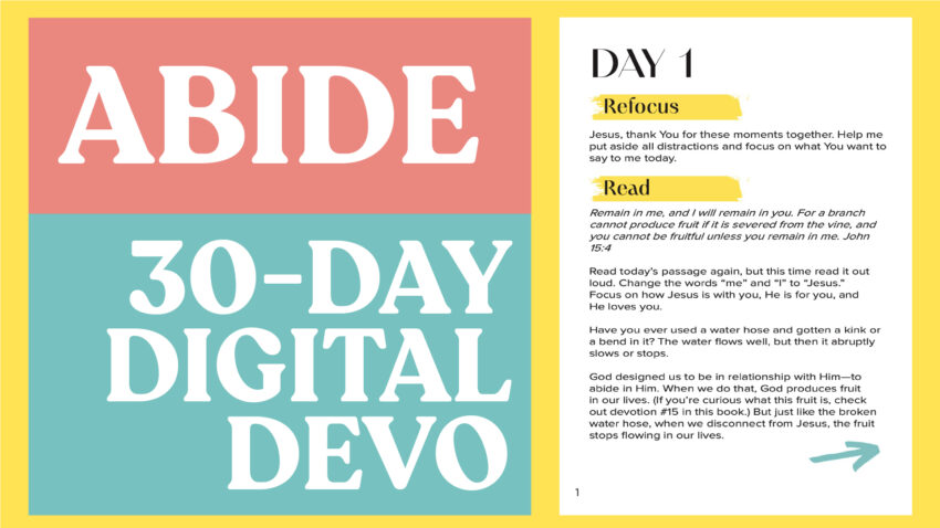 bible based easy to youth devotional