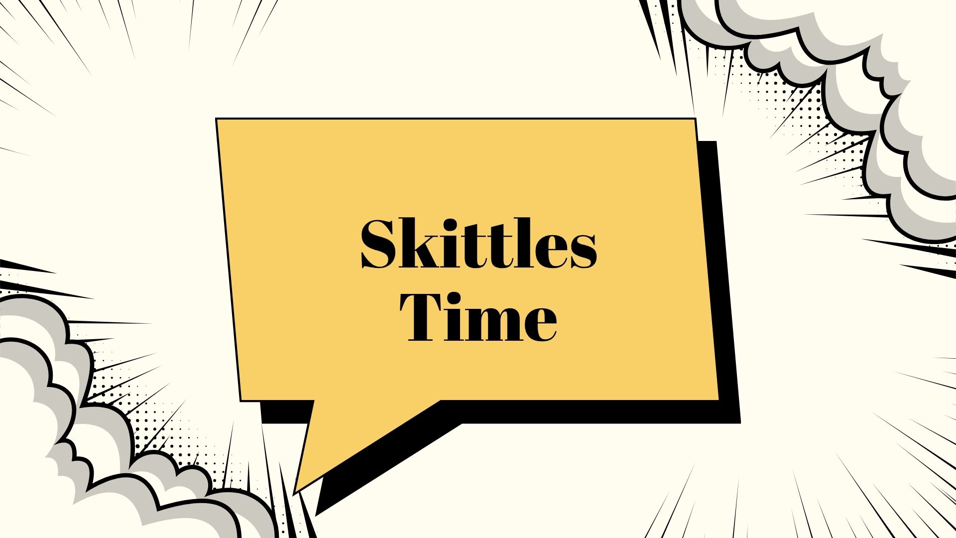 Free Children's Ministry Game for Back to School - Skittles Time
