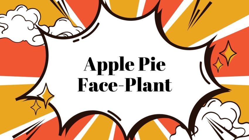 Free One Minute Kidmin Challenge - Apple Pie Face-Plant